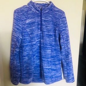 ✨Marbled Plushy Purple Quarter Zip✨